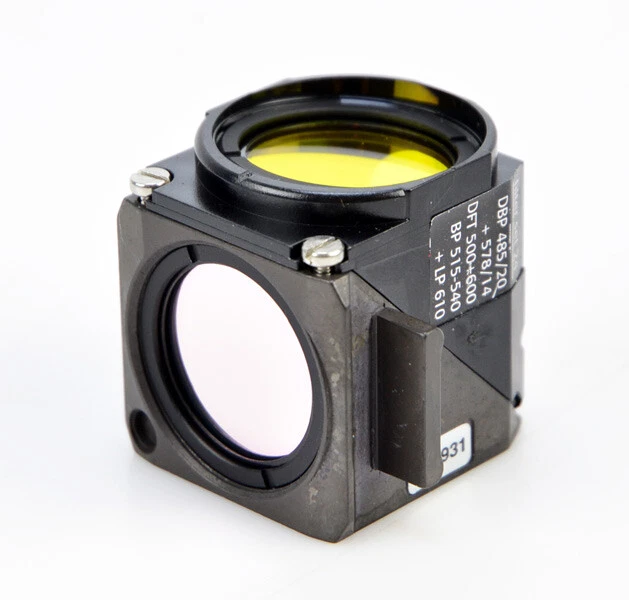 Microscope Filter Set ZEISS MICROSCOPE REFLEKTORMODUL Fl 424931 With Dual Filter Set 24 £ ...