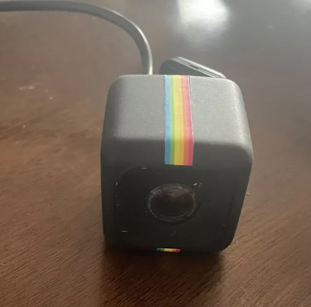 Used Polaroid Cube HD 720P 1080P mini video camera black