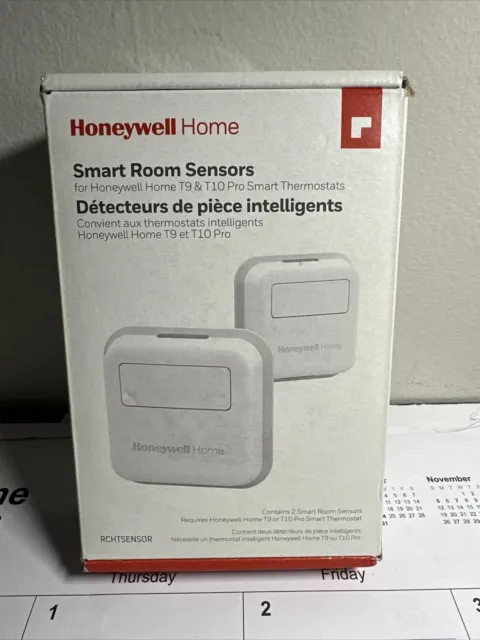 Honeywell Home RCHTSENSOR-2PK/E Smart Room Sensor White