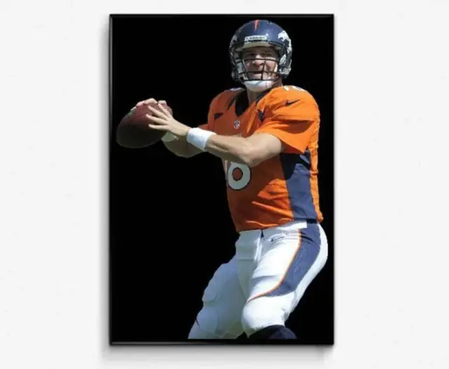 Peyton Manning Poster Home Decor - No Frame