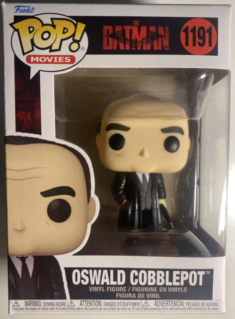 Funko pop! Oswald Cobblepot #1191 OTTIMO stato pop! Movies Batman Vinyl figure