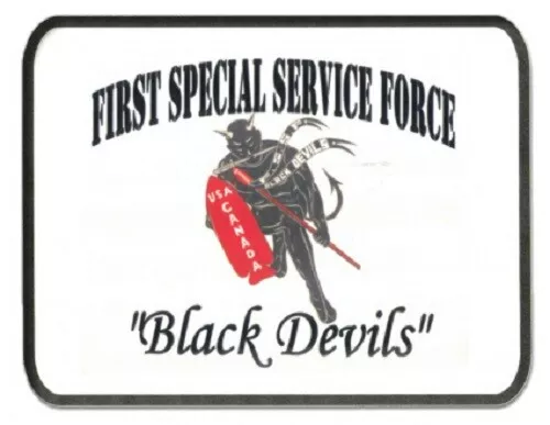Address Labels - US Army First Special Force  "Black Devils" (MP)