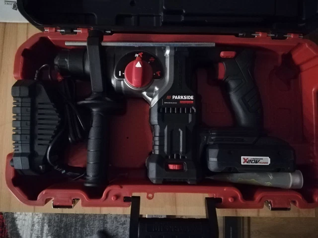 HEADNMORE® Bundle - PARKSIDE PERFORMANCE® 20V Akku Bohrhammer PKHAP 20 1.9J (ohne Akku) Schlüsselanhänger