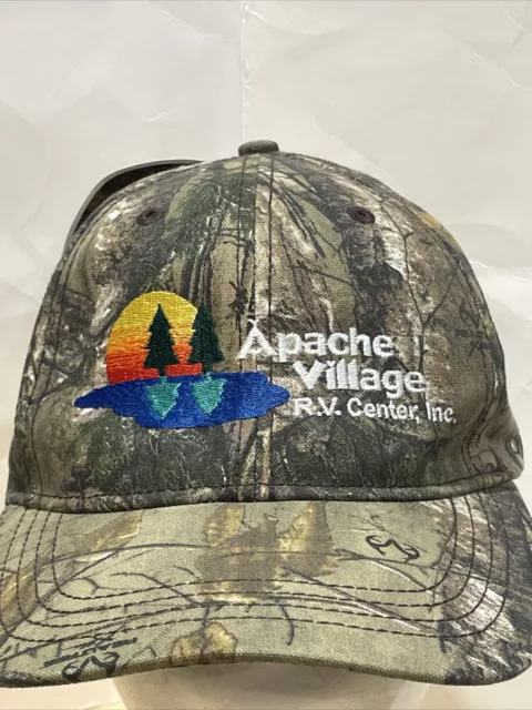 Apache Village RV Center Toy Hauler Fifth Wheel Realtree Baseball Cap 2