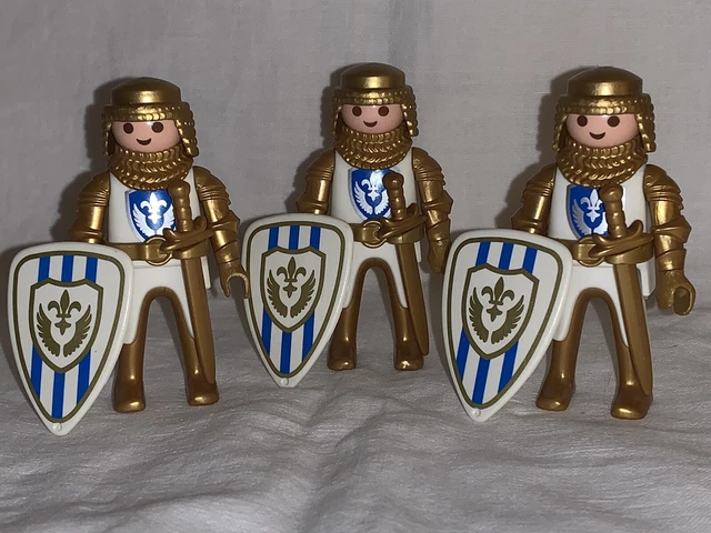 Lot De Playmobil Chevaliers - Moyen Âge Et Château - Occasion