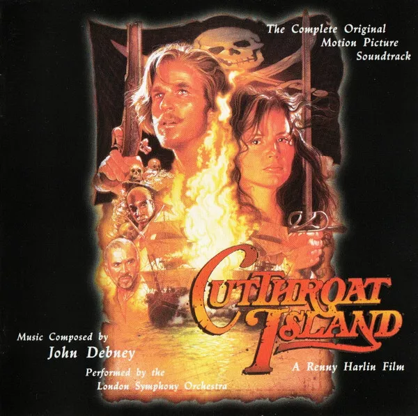 John Debney – Cutthroat Island (1995) Complete Score 2CDs / First Pressing!!