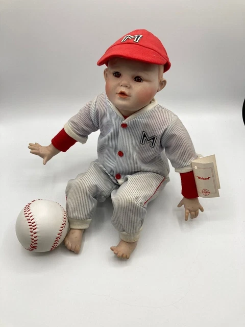 Ashton Drake Galleries “Michael” doll  by Yolanda Bello COA 1990