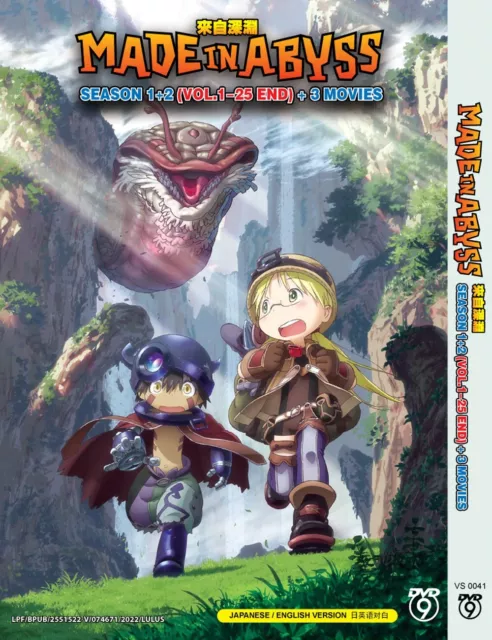 DVD Made In Abyss SEASON 2 The Golden City of the Scorching Sun English  Subtitle