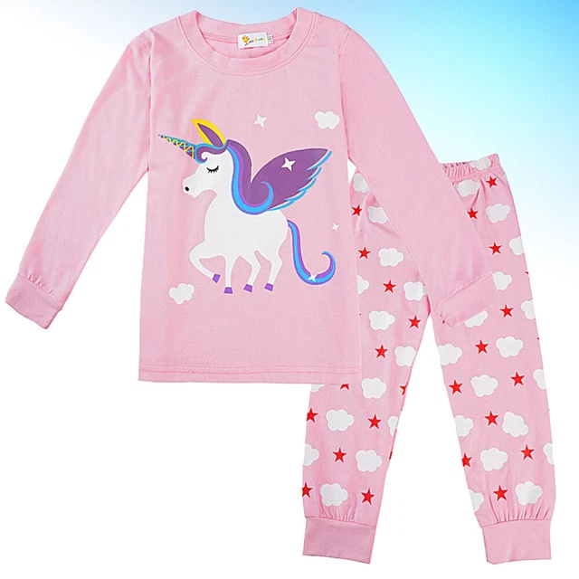 Pigiama casa bambini abbigliamento tempo libero unicorno cloud star bambini autunno