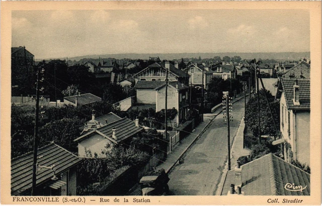 CPA FRANCONVILLE - Rue de la Station (107109)