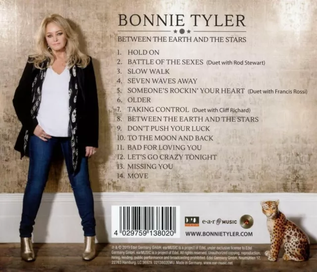 Bonnie Tyler - Between The Earth And The Stars - Cd - Neu ! 2