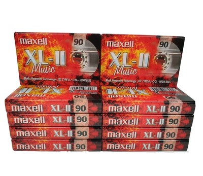 En Blanco Nuevo Sellado Cintas Vhs Basf Maxell Philips Alba Bush x10 