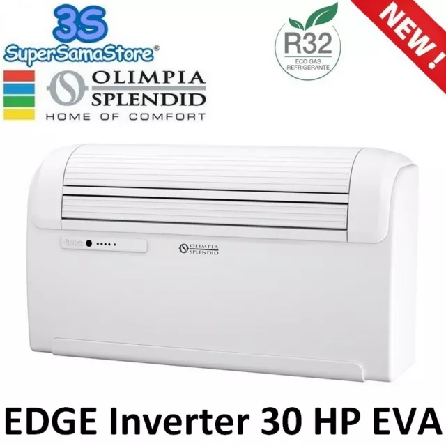 3S Unico Edge 30 Hp Eva Climatiseur Olimpia Splendid Pompe À Chaleur Froid Chaud