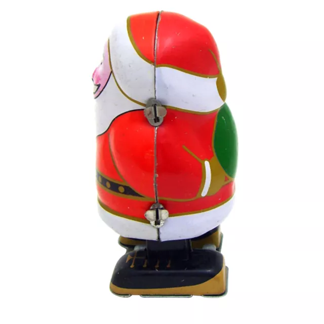 Estatuilla de Navidad de Santa Claus hierro forjado divertida elegante