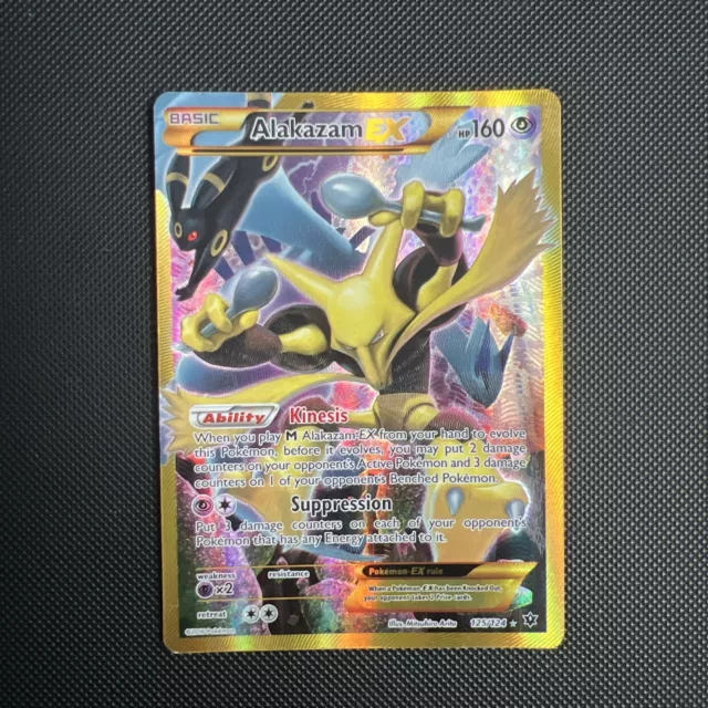 Pokemon Mega M Alakazam EX EX 26/124 XY Fates Collide New! Free Shipping!