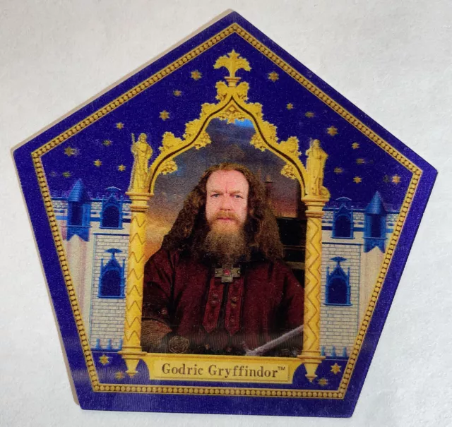 Universal Studios Harry Potter Chocolate Frog Wizard Card Godric Griffindor