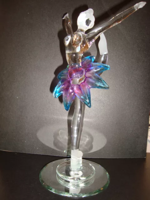 Genuine Handmade  Spun Glass~Ballerina~Figure~Boxed~C~uk seller