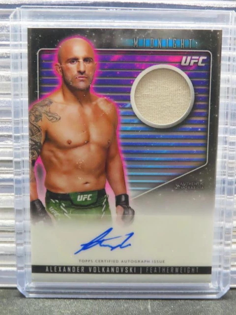 2024 TOPPS MIDNIGHT UFC relique romaine dolidze RCA-RDD EUR 0,91