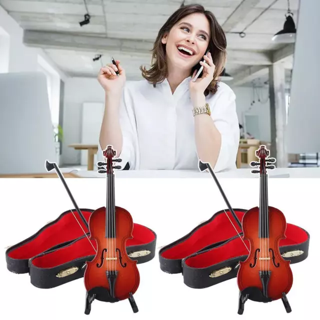 Mini Musical Instrument Replica Model Handmade Display Accessory W7M6