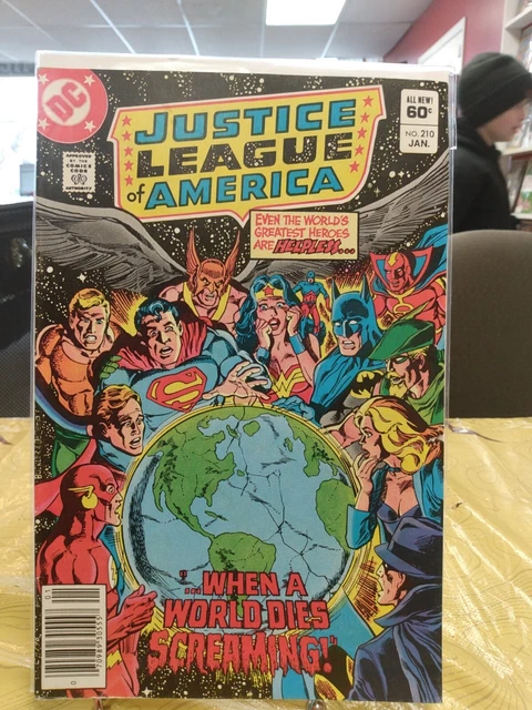 Justice League Of America Vol 24 #210 January 1983 DC Comics