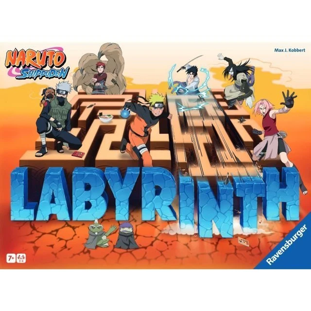 LABYRINTHE NARUTO, JEUX de societe, Naruto Shippuden, Des 7 ans, 27557, Raven... EUR 53,00