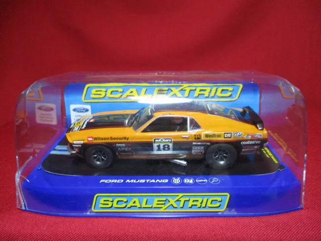 Scalextric Ford Mustang 2011 Clipsal John Bowe 1/32 Slot Car MIB Unused/New