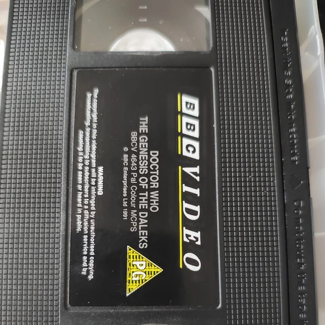 DOCTOR WHO VHS bundle Tom baker Era £5.00 PicClick UK