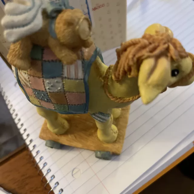CHERISHED TEDDIES CAMEL Pull-Toy Nativity Figurine.