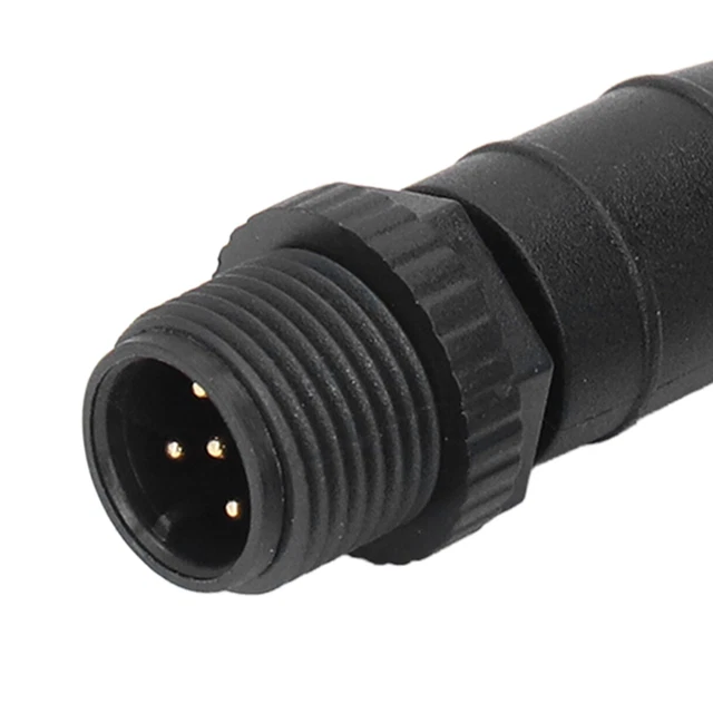 Borniers Mâles Femelles Universel Noir ABS Pratique Mâle Femelle Kit De