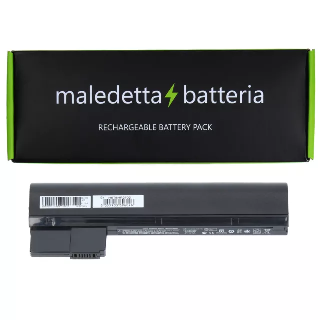 Batteria NERA 10.8-11.1 V 5200 mAh SOSTITUTIVA hp-compaq HSTNNLB1X,