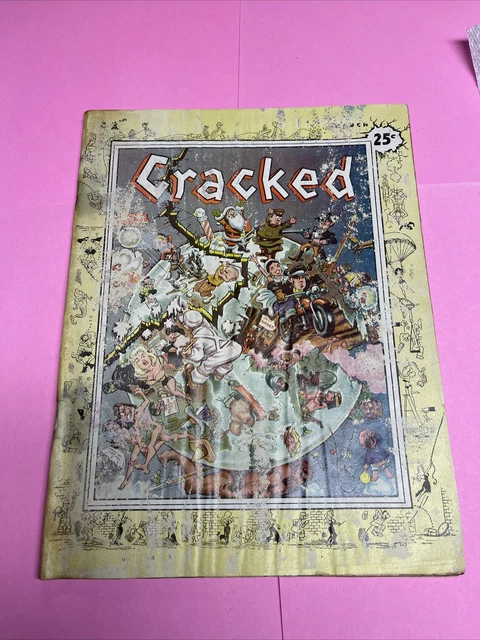 March 1958 First Issue Cracked Magazine not Mad comic book   water damaged