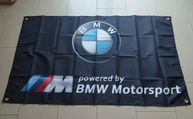 BMW  MOTORSPORT Flag/Banner/Merchandise/Werbung/Wandbild/Racing/Tuning