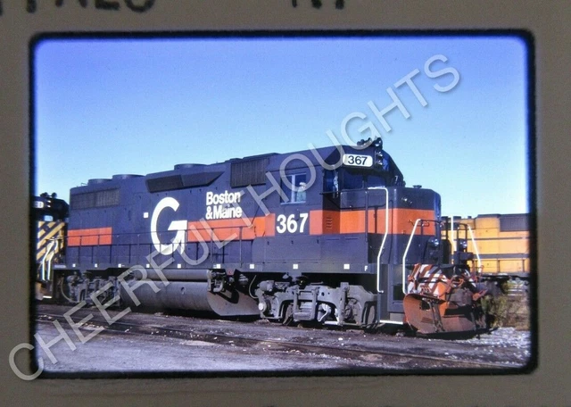 Original '84 Kodachrome Slide BM Boston Maine 367 GP39-2 Buffalo, NY     22J20