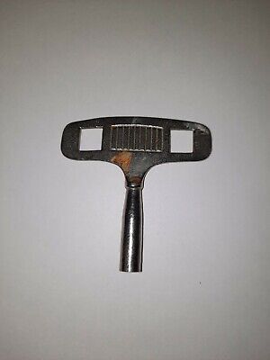 Vintage Metal Wind Key for Clock or Old Toys  Square Opening