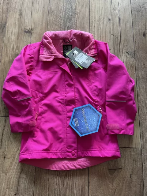 Mountain Warehouse Girls Coat New Age 5-6 Karrimor