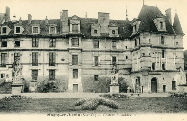 *32727 cpa 95 Magny en Vexin - Château d'Ambleville