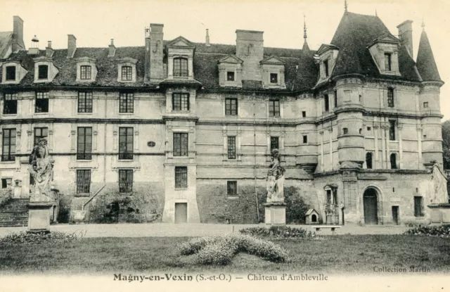 *32727 cpa 95 Magny en Vexin - Château d'Ambleville