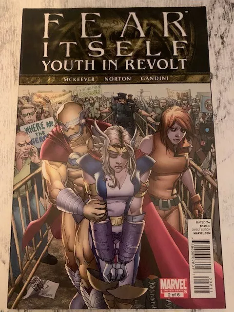 Fear Itself Youth in Revolt 2  Marvel 2011 Hot VF 1st Print News-stand