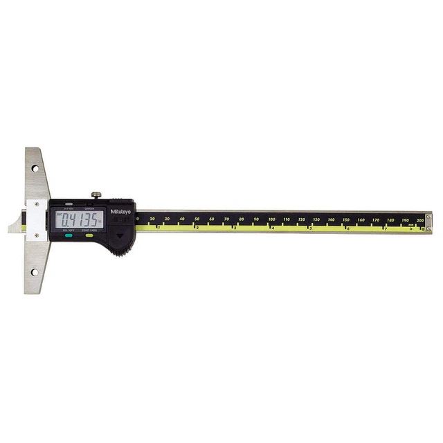 MITUTOYO 571-212-30 Electronic Digital Depth Gage,0 to 8 In