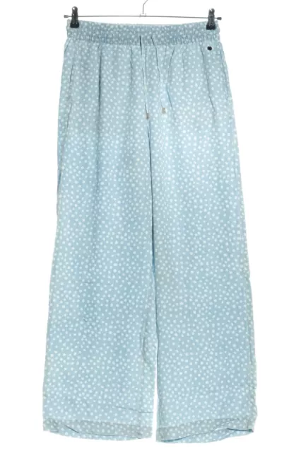 NüMPH Pantalon Marlene Dames T 40 blanc-bleu azur style décontracté