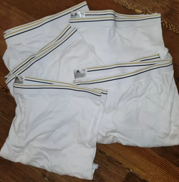 NOS VINTAGE JC Penney STAFFORD Briefs 5 Pack Underwear Mens Sz 54 White  Cotton $50.00 - PicClick