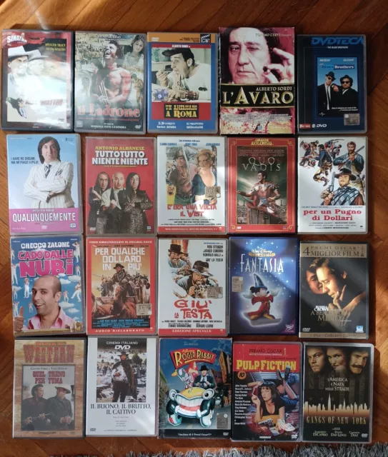 Lotto Dvd Oltre 100 Film Alcuni Rari Da Collezione