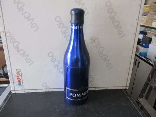 Bouteille Seau A Glace Aluminium Vide Champagne Pommery