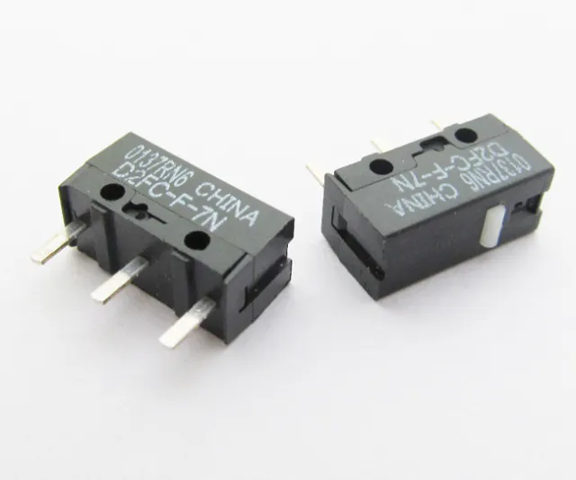 3 pcs OMRON D2FC-F-7N Micro Mini Switch Microswitch for Mouse