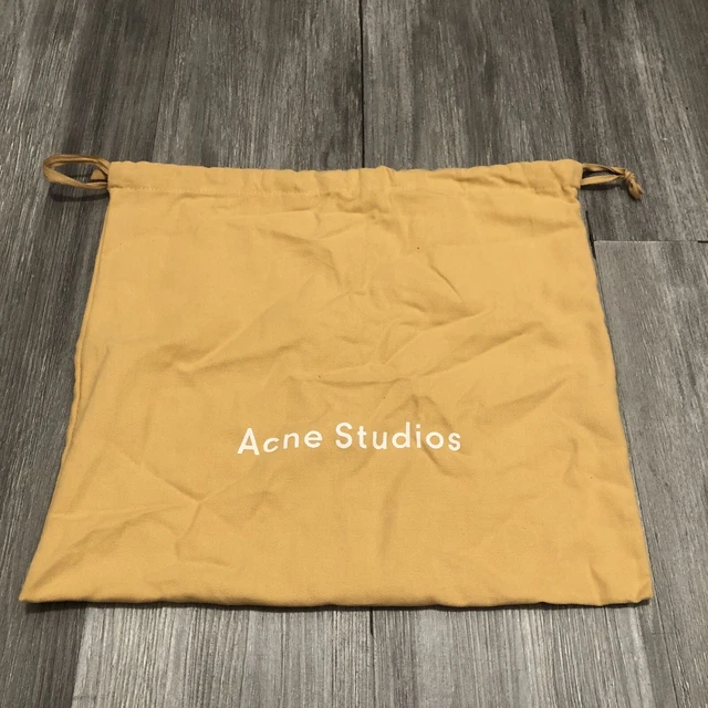 Acne Studios Dust Bag Only Mustard Yellow