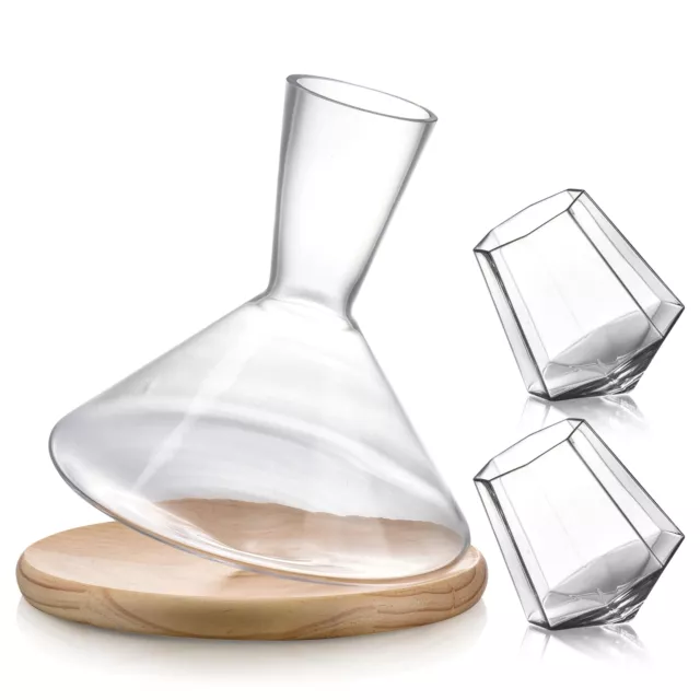 Aqua-Blum Underwater Stem Cutter Glass Decanter Instructions and Box