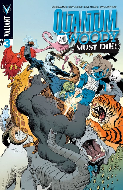 Quantum And Woody: Must Die (2014) #3 Vf/Nm Cover A Valiant Comics