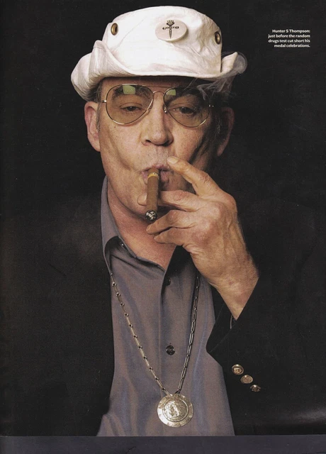 Hunter S Thompson - Mini Poster/Magazine Clipping