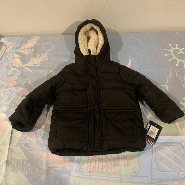 Combinaison Neige Bébé Ben Sherman - Taille 6-9 Mois - Bleu, Rouge Et Ivoire - Occasion Très Bon état