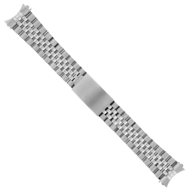 19Mm Curved End For Rolex Tudor Prince Jubilee Watch Replacement Band Bracelet